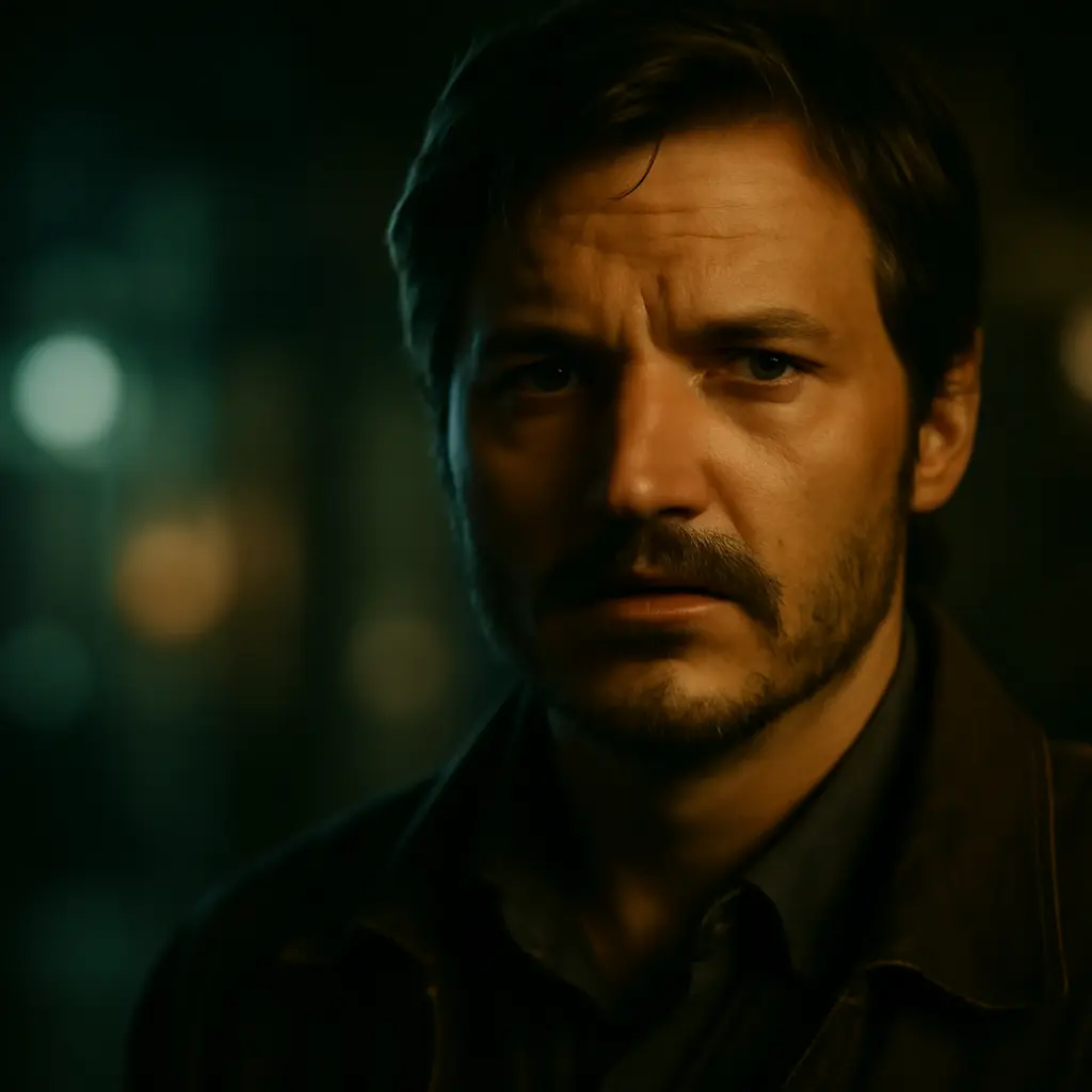 In-game composition close-up Close-up of a character framed by rule of thirds with blurred background