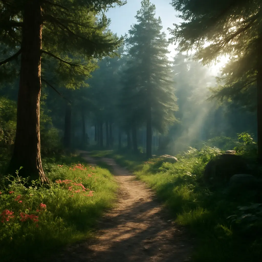 In-game scene showing balanced lighting with highlights and shadows